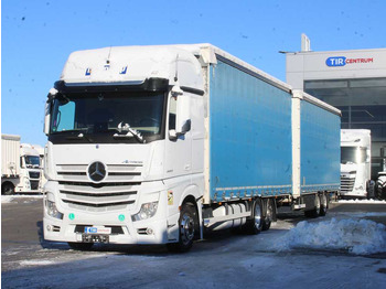 Камион с брезент MERCEDES-BENZ Actros 2553