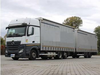 Камион с брезент MERCEDES-BENZ Actros 2542