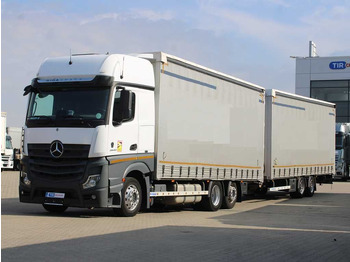 Камион с брезент MERCEDES-BENZ Actros 2542