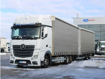 Камион с брезент MERCEDES-BENZ Actros 2545