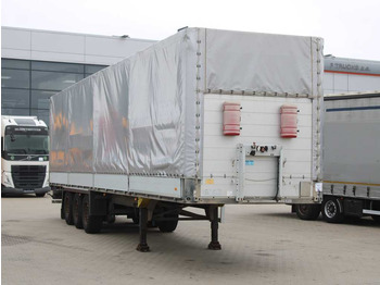 Брезентово полуремарке Schmitz CARGOBULL SPR, LIFTING AXLE, SIDE PANEL: снимка 3
