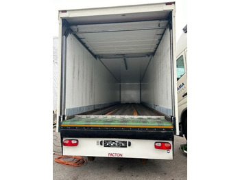 Затворена каросерия полуремарке Pacton TRD 345, 3-Achs Rollboden, Kofferauflieger, Förderband, 2xLenkachse!: снимка 5