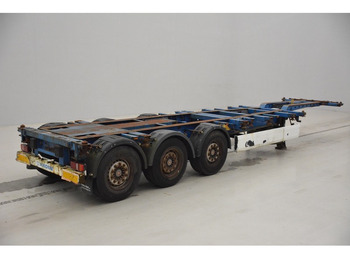 Контейнеровоз/ Сменна каросерия полуремарке Krone Polyvalent skelet 20-30-40-45 ft: снимка 4