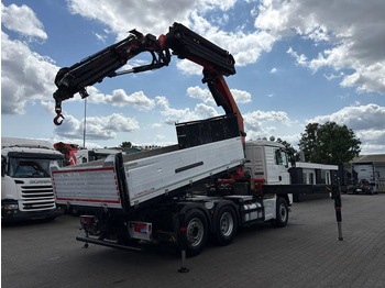 Влекач MAN TGS 28.440 6x4 Hydrodrive Euro 6 Tipper / Tractor + Palfinger 33002 Fly Jip PJ060: снимка 4