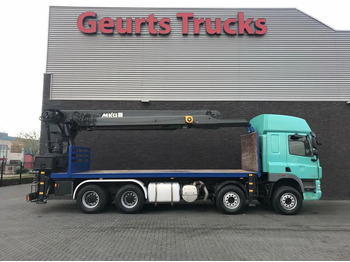 Камион с кран DAF CF 460 8X4 + MKG HMK 401/kran/kraan/Montagekran/: снимка 4 Камион с кран DAF CF 460 8X4 + MKG HMK 401/kran/kraan/Montagekran/: снимка 4