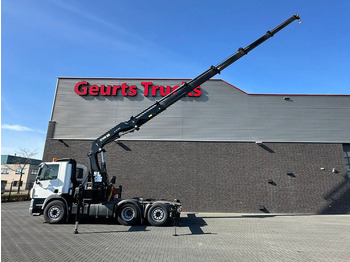 Камион с кран DAF CF 85 410 6X2 + HIAB 422EP-5 HIPRO TREKKER/SATTELZUG/TRACTOR UNIT/ CAMION: снимка 3 Камион с кран DAF CF 85 410 6X2 + HIAB 422EP-5 HIPRO TREKKER/SATTELZUG/TRACTOR UNIT/ CAMION: снимка 3