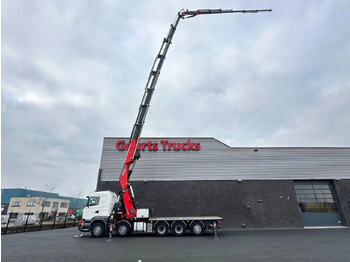 Лизинг на  Scania R520 V8 10X4 TRIDEM + F1650RA.2.28 + JIB L816 KR Scania R520 V8 10X4 TRIDEM + F1650RA.2.28 + JIB L816 KR: снимка 4