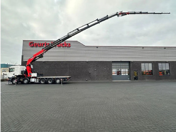 Лизинг на  Scania R520 V8 10X4 TRIDEM + F1650RA.2.28 + JIB L816 KR Scania R520 V8 10X4 TRIDEM + F1650RA.2.28 + JIB L816 KR: снимка 1