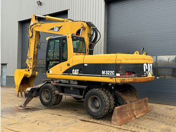 Колесен багер Caterpillar M322C - Hydraulic stabilizers / VA Triple boom / CE-certified,: снимка 3