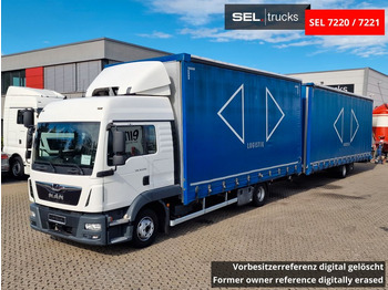 Камион с брезент MAN TGL 12.250