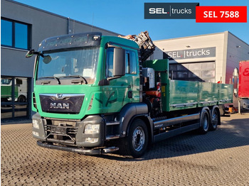 Камион с кран MAN TGS 26.460