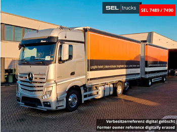 Камион с брезент MERCEDES-BENZ Actros 2545