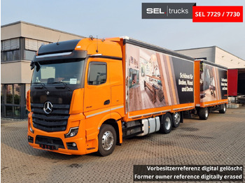 Камион с брезент MERCEDES-BENZ Actros 2548