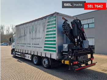 Камион с кран MERCEDES-BENZ Antos 2540