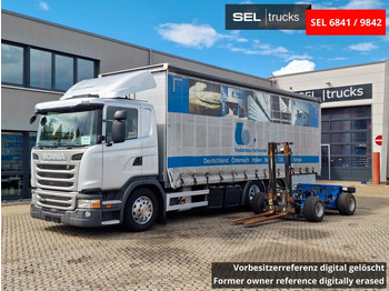 Камион с брезент SCANIA G 410