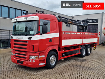 Камион с кран SCANIA R 380