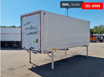 Бордово ремарке/ Платформа Schmitz Cargobull Krone WK 7.3 RSTG / Textil: снимка 5