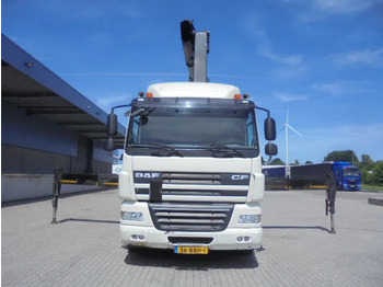 Бордови камион, Камион с кран DAF CF 85 360 6X2 HIAB 477/5 NL TRUCK: снимка 2