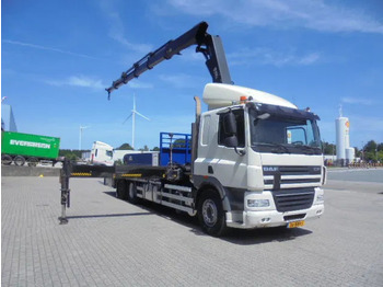 Бордови камион, Камион с кран DAF CF 85 360 6X2 HIAB 477/5 NL TRUCK: снимка 3