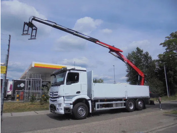 Камион с кран MERCEDES-BENZ Arocs 2545