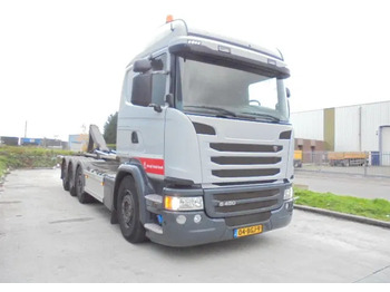Мултилифт с кука камион Scania G450 8X2 RETARDER: снимка 3