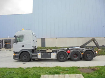 Interior photo 1: Мултилифт с кука камион Scania G450 8X2 RETARDER