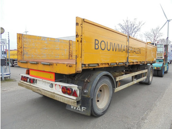 Бордово ремарке/ Платформа WAF JF 9820: снимка 4