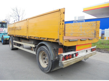 Бордово ремарке/ Платформа WAF JF 9820: снимка 5