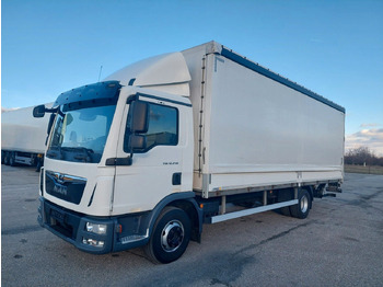 Камион с брезент MAN TGL 12.250