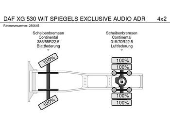 Нови Влекач DAF XG 530 WIT SPIEGELS EXCLUSIVE AUDIO ADR: снимка 2 Нови Влекач DAF XG 530 WIT SPIEGELS EXCLUSIVE AUDIO ADR: снимка 2