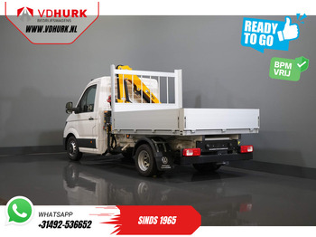Бордови бус Volkswagen Crafter 50 165 pk Effer 352S Kraan/ Crane/ Kran/ Autokran/ PTO/ Open laadbak/ Dubbel Lucht: снимка 3