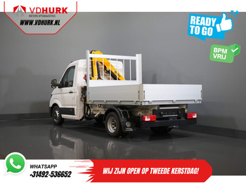 Бордови бус Volkswagen Crafter 50 165 pk Effer 352S Kraan/ Crane/ Kran/ Autokran/ PTO/ Open laadbak/ Dubbel Lucht: снимка 3