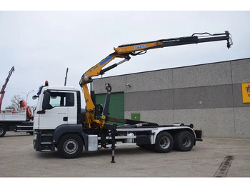 Мултилифт с кука камион, Камион с кран MAN TGS 26.360: снимка 3