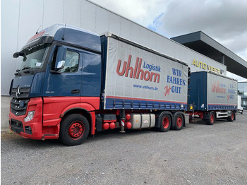 Камион с брезент MERCEDES-BENZ Actros 2548