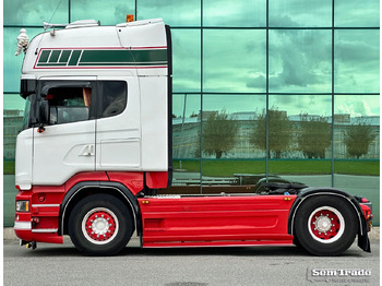 Влекач Scania R580 V8 Topline King OF THE Road Retarder Full AIR Special Interior 2X Tanks Super Condition: снимка 2