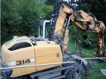 Колесен багер Liebherr A 314: снимка 4