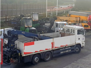 Лизинг на MAN 6x2 EUR4 TGA 26.430 BL crane REMOTE MAN 6x2 EUR4 TGA 26.430 BL crane REMOTE: снимка 1
