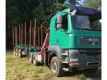 Камион за дърва MAN TGA 33.480