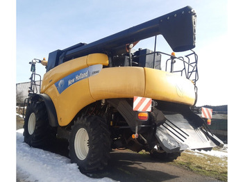Зърнокомбайн За превоз на хранителни стоки New Holland CR 980 (351) +BISO: VX 750 Crop Ranger +CX100: снимка 3
