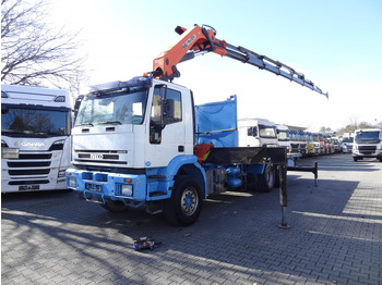 Камион с кран IVECO EuroTrakker