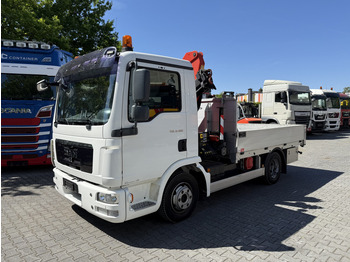 Камион с кран MAN TGL 8.180