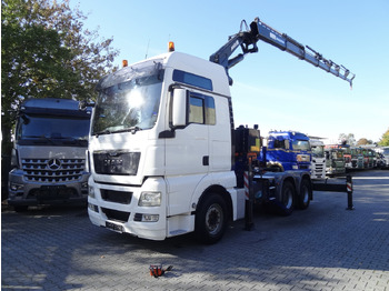 Камион с кран MAN TGX 33.480