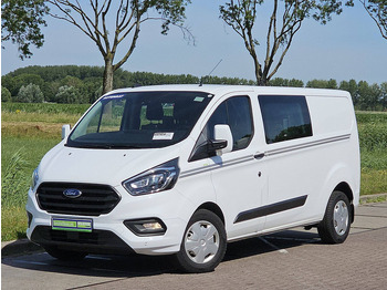 Малък ван Ford Transit Custom 2.0 L2H1 Dub.- Cab. Navi: снимка 2