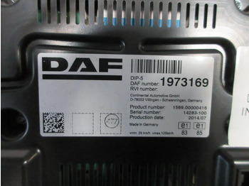 Табло за Камион DAF 1973169 INSTRUMENTENPANEEL DAF XF CF EURO 6: снимка 3