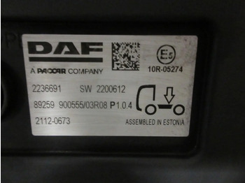 Електрическа система за Камион DAF 2236691//2200612 REGELEINHEID DAF XF CF EURO 6 MODEL 2021: снимка 5
