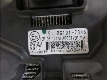 Алтернатор за Камион MAN 51.26101-7348 DYNAMO MAN 18.510 EURO 6 MODEL 2022: снимка 5