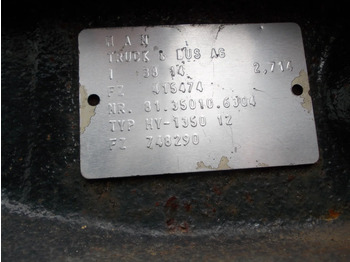 Задна ос за Камион MAN 81.35003-7671// 81.35010-6304 HY-1350-12 2,71 RATIO MAN TGX EURO 6: снимка 5