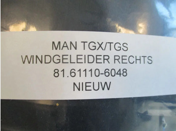Кабина и интериор за Камион MAN TGX/TGS 81.61110-6048 WINDGELEIDER RECHTS EURO 5 NIEUW!: снимка 2