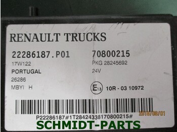 Електрическа система за Камион Renault 7422286187 Regeleenheid: снимка 3 Електрическа система за Камион Renault 7422286187 Regeleenheid: снимка 3
