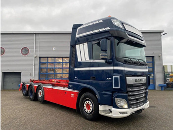 Мултилифт с кука камион DAF XF106-530 8X2 / AJK HOOKLIFT 25000KG / 9 TON FRONT AXLE / NAVI / ONLY:612482 KM / SSC / AUTOMATIC / EURO-6 / 2019: снимка 2 Мултилифт с кука камион DAF XF106-530 8X2 / AJK HOOKLIFT 25000KG / 9 TON FRONT AXLE / NAVI / ONLY:612482 KM / SSC / AUTOMATIC / EURO-6 / 2019: снимка 2